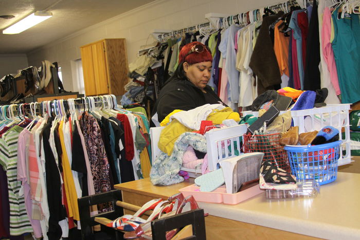 Ms. Annie's Place clothing bank