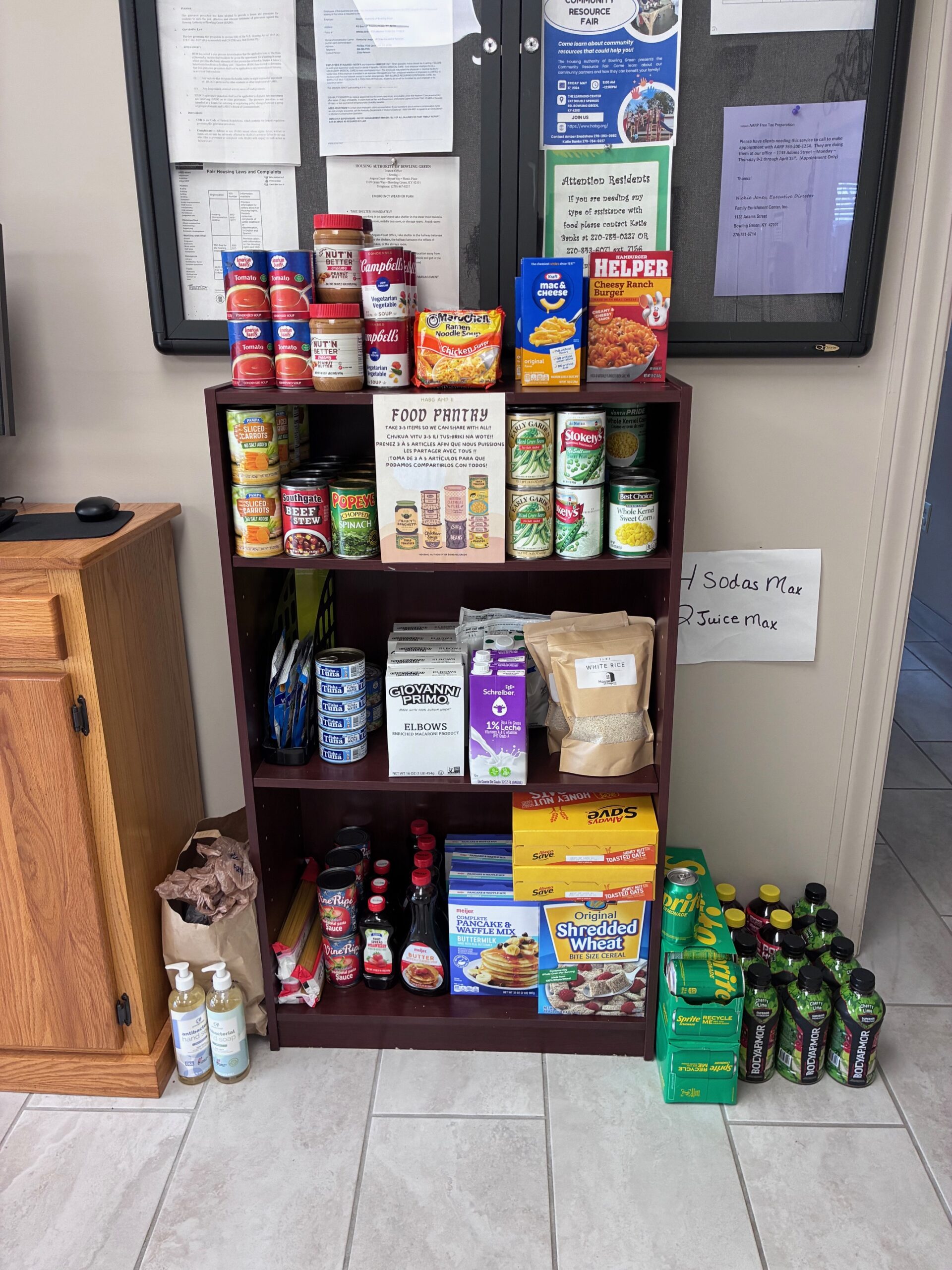 AMP II community activities